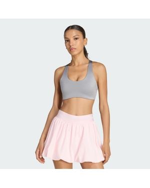adidas Sujetador Para Impacto Medio Optime Tennis - Rosa