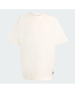 adidas Lounge T-Shirt Cotton - White