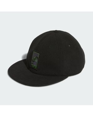 adidas Fleece 6 Panel Cap - Black