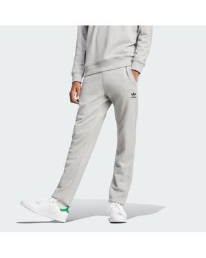 adidas Trefoil Essentials French Terry Joggers - Grey