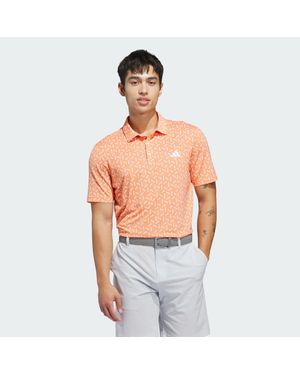 adidas Ultimate365 Mesh Print Climacool Polo Shirt - Multicolour