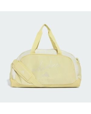 adidas Defender Allover Graphic Duffle Bag S - Yellow