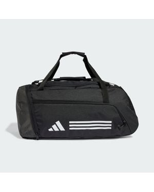 adidas Bolsa De Viaje Mediana Essentials 3 Bandas - Negro
