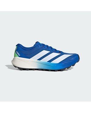 adidas Terrex Agravic 4 Trail Running Shoes - Blue