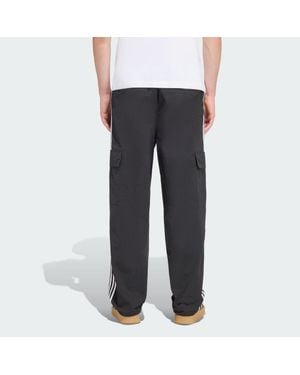 adidas Adicolor Classics 3-Stripes Cargo Trousers - Grey