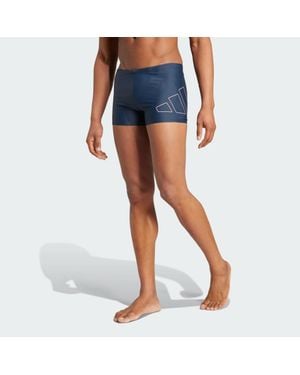 adidas Originals Big Bars Swim Boxers - Blue