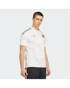 adidas Wales 26 Away Jersey - White