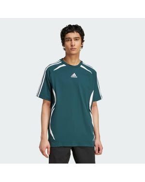 adidas Teamgeist Cotton T-Shirt - Green