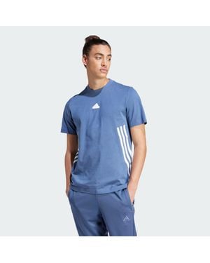 adidas Future Icons 3-Stripes T-Shirt - Blue