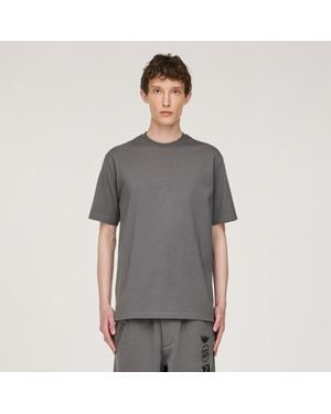 adidas Y-3 Graphic Short Sleeve T-Shirt - Grey