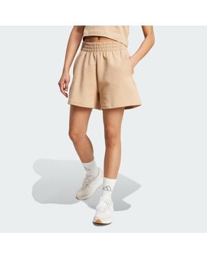 adidas Future Icons Small Logo Shorts - Natural