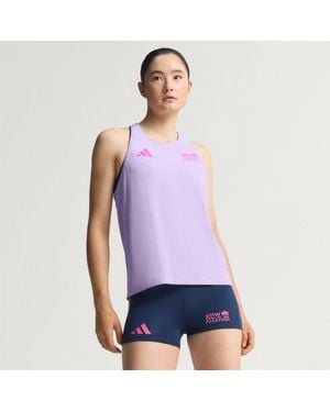 adidas Bmw Berlin-Marathon 2025 Tank Top - Purple