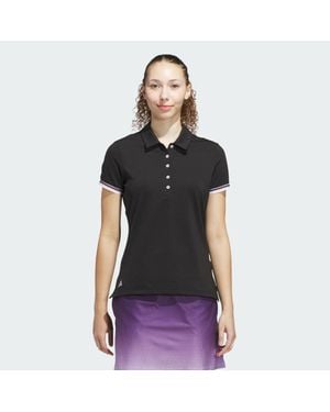 adidas Ultimate365 Short Sleeve Polo Shirt - Black
