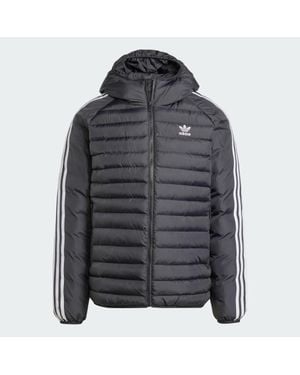adidas Synthetic Hooded Jacket - Black
