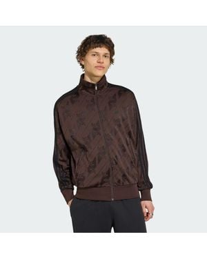 adidas Monogram Firebird Track Top - Brown