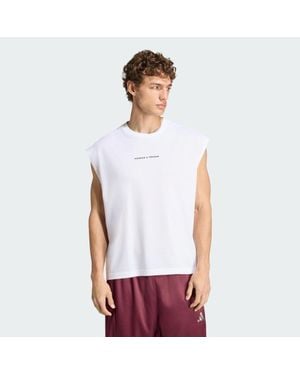 adidas Camiseta Estampada De Tenis Culture - Blanco