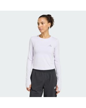 adidas Adi365 Running Essentials Longsleeve Shirt - White