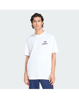adidas Summer League Gfx Varsity T-Shirt - White