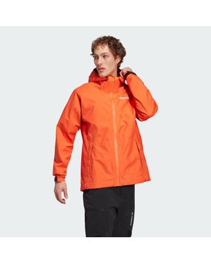 adidas Terrex Xperior Gore-tex Paclite Rain Jacket - Orange