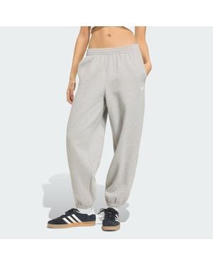 adidas Essentials Loose Fleece Joggers - Grey