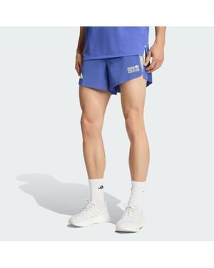 adidas Bmw Berlin-Marathon 2026 Running Split Short - Blue