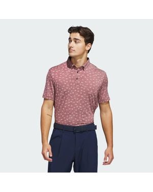 adidas Ultimate365 Novelty Polo Shirt - Red