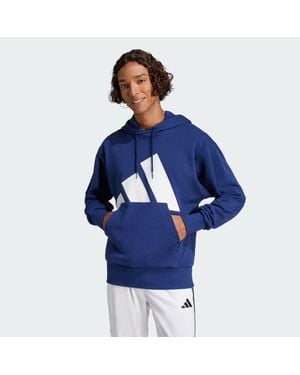 adidas Kapuzensweatshirt M BL FT HD - Blau