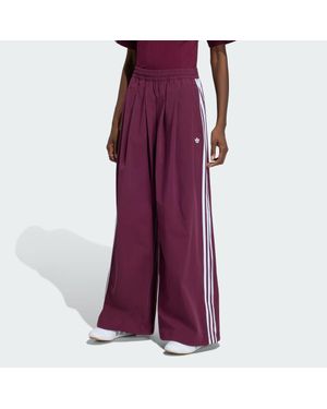 adidas Adilenium 5.0 Og Adilenium Track Tracksuit Bottoms With Pleats - Purple