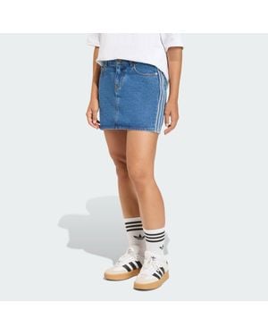 adidas 3-Stripes Skirt Denim - Blue