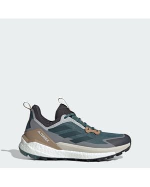 adidas Terrex Free Hiker 2.0 Low Hiking Shoes - Blue