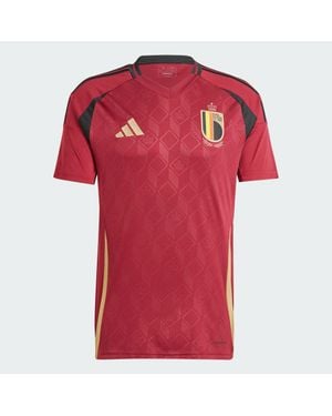 adidas Belgium 24 Home Jersey - Red