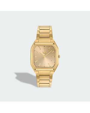 adidas City Tech Square M Uhr - Mettallic