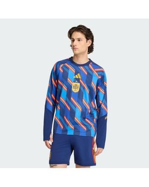 adidas Spain 26 Home Pre Match Warm Top - Blue