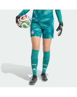 adidas Deutschland 26 Authentic Torwart-Heimshorts - Blau