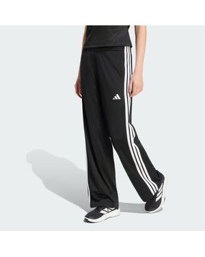 adidas Dayready Wide Leg Trackpants - Black