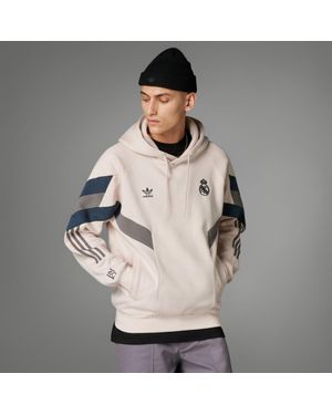 adidas Real Madrid Originals Hoodie - Natural