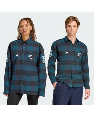 adidas All Blacks Flannel Shirt - Blue