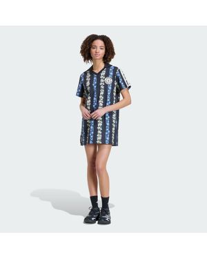 adidas Vestido X Farm Rio - Azul