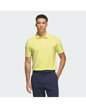 adidas Ultimate365 Solid Polo Shirt - Yellow