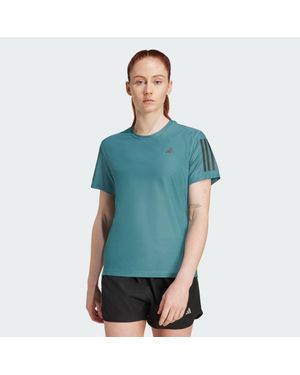 adidas Own The Run Tee - Blue