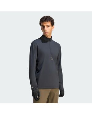 adidas Camiseta De Manga Larga Terrex Xperior Half Zip - Gris