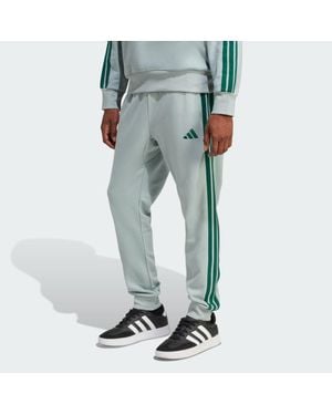 adidas Essential 3-Stripes French Terry Joggers - Green