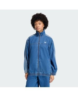 adidas Firebird Adilenium Track Top Denim - Blue