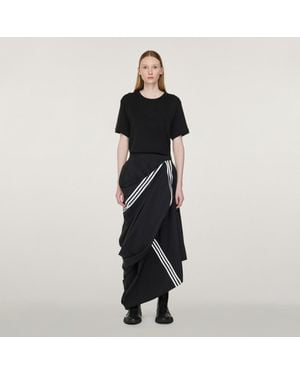 adidas Y-3 Nylon Skirt 3-Stripes - Black