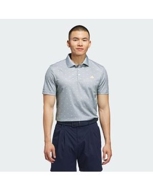 adidas Polo Performance Printed - Azul