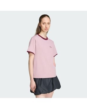 adidas Seasonal Essentials Colorpop T-Shirt With Embroidered Graphic