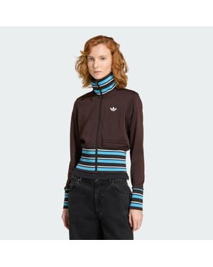 adidas Vintage Tt High Knitted Ribs Top - Black