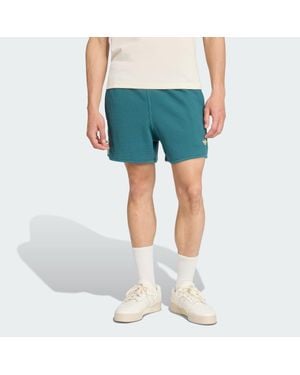 adidas Originals Waffle Knit Sprinter Shorts - Blau