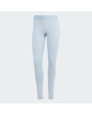 adidas Loungewear Essentials 3-Stripes Leggings - Blue