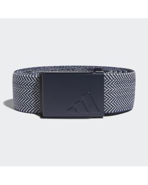 adidas Reversible Stretch Golf Belt - Blue